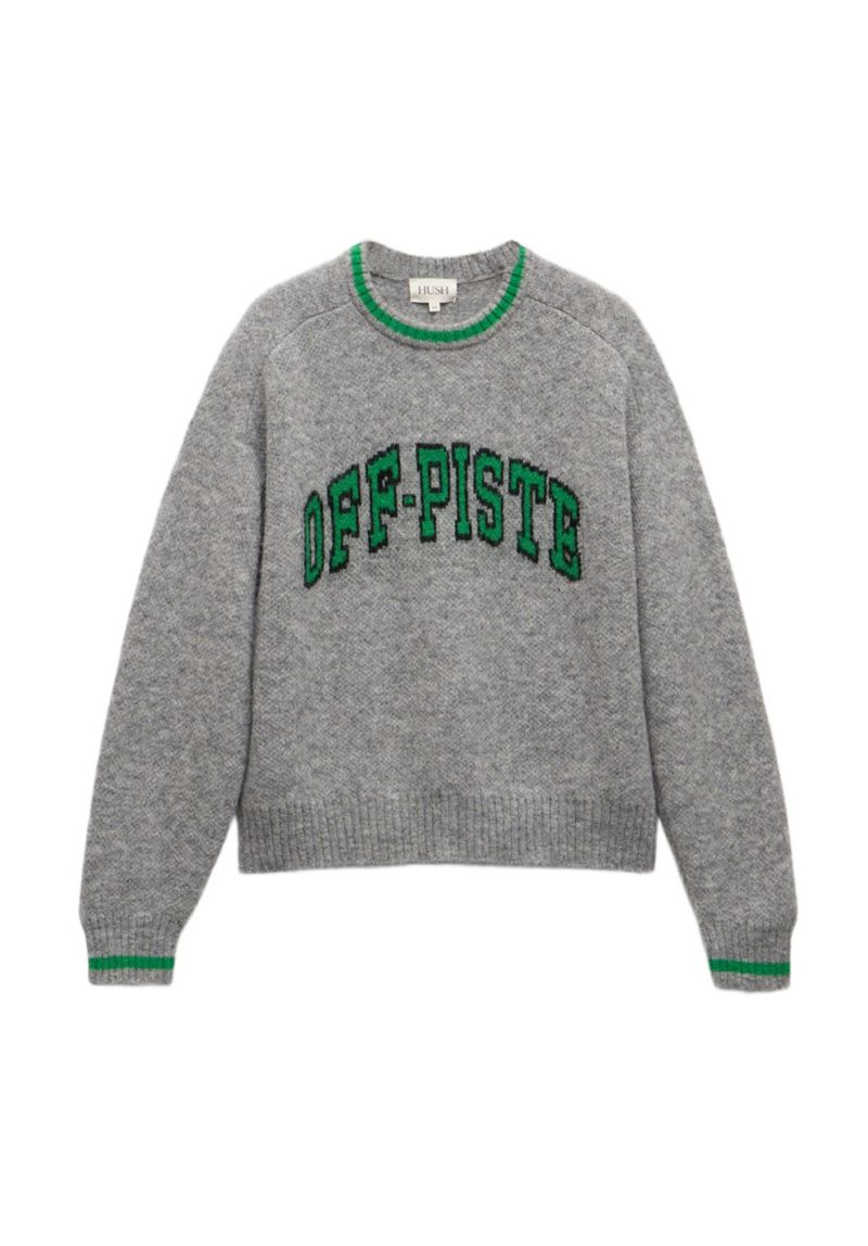 Women's Ellis Wool Blend Off-Piste Motif Sweater