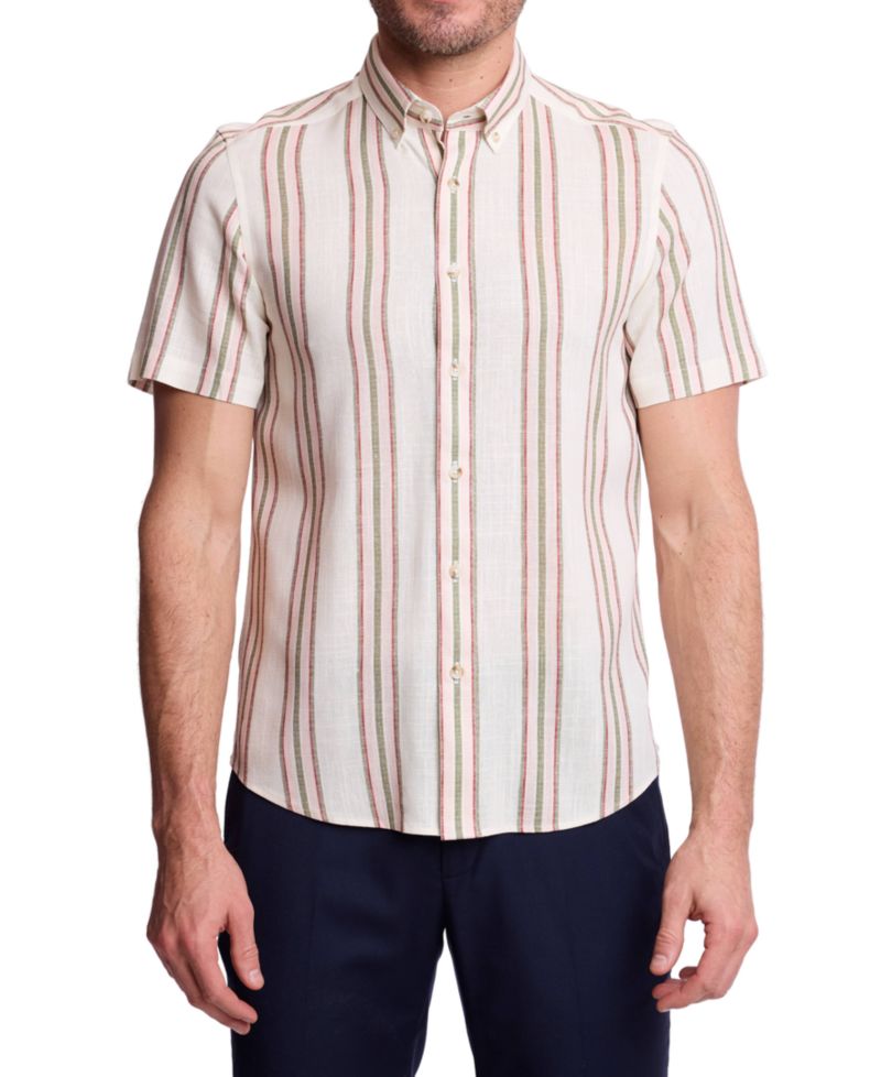Men's Slim-Fit Collared Shirt