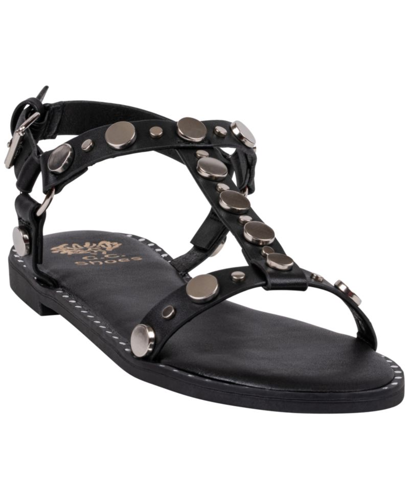 Women's Trinity Studded Strappy Flat Sandals