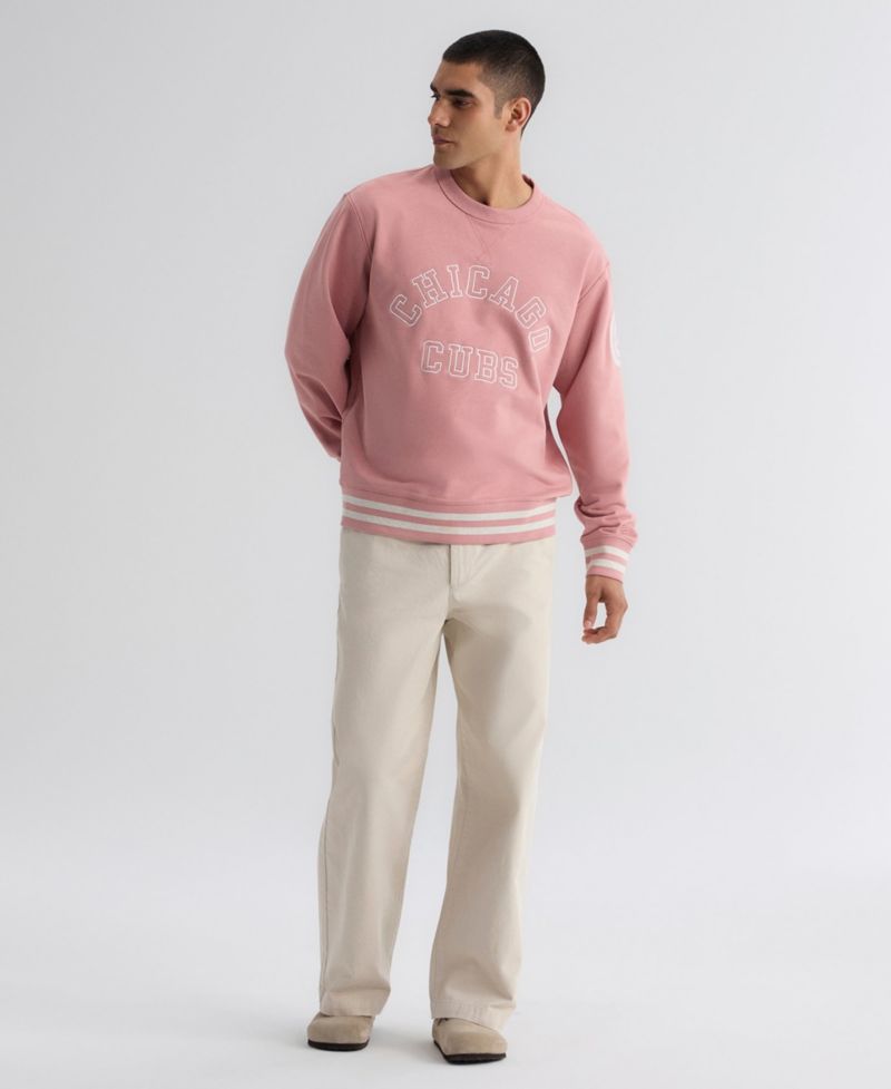 Men's Chicago Cubs Iconic Terry Relaxed-Fit Sweatshirt