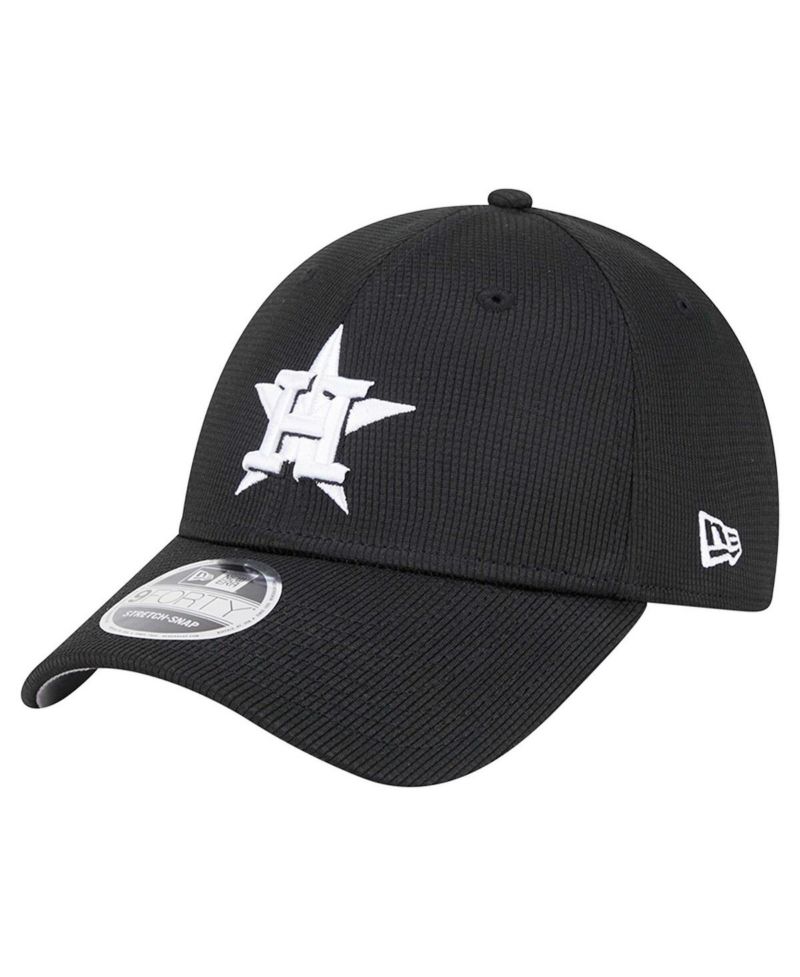 Men's Black Houston Astros Pivot 9FORTY Adjustable Hat