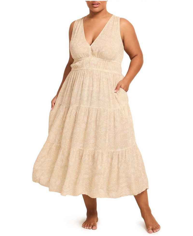 Women's Zahira Plus-Size Lounge Dress