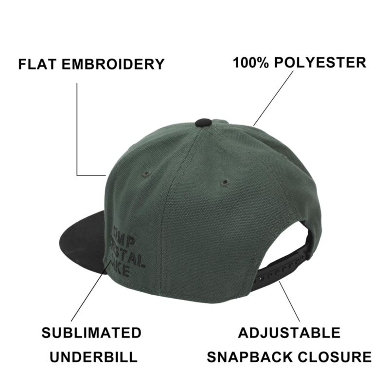 Men's Jason Mask Traditional Snapback Cap
