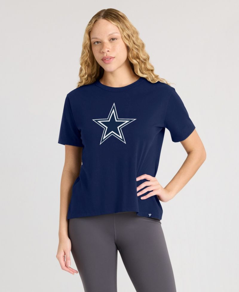 Women's Dallas Cowboys Essential Legacy Screen Print T-Shirt