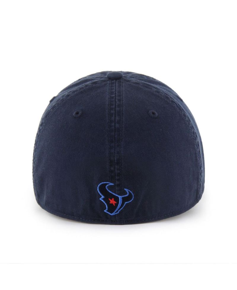 Men's Navy Houston Texans Alternate Logo Franchise Fitted Hat