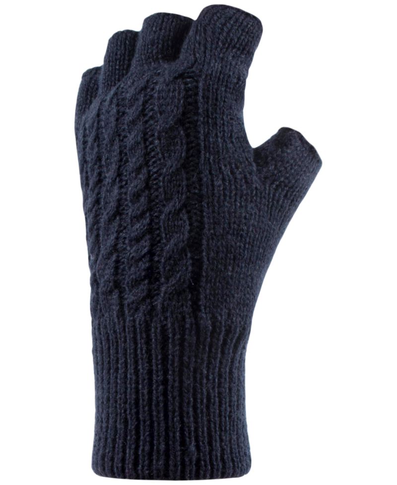 Ayla Cable Knit Fingerless Gloves
