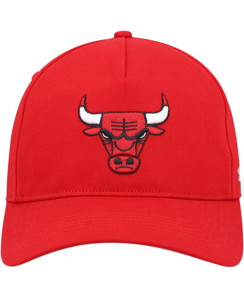 Men's Red Chicago Bulls Hitch Snapback Hat