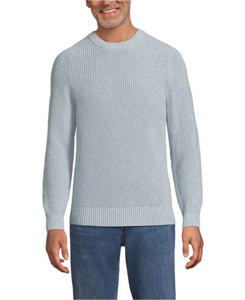 Men's Long Sleeve Drifter Marl Crewneck Sweater