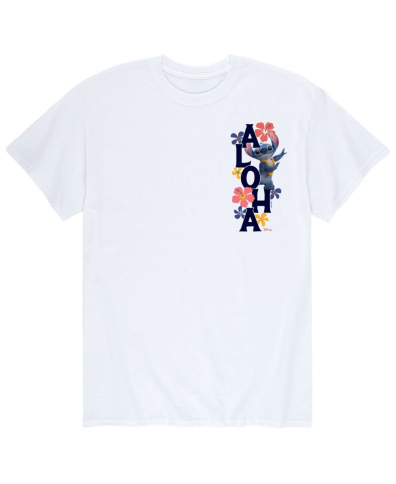 Men's Lilo and Stitch Live Action Aloha Short Sleeve T-Shirt