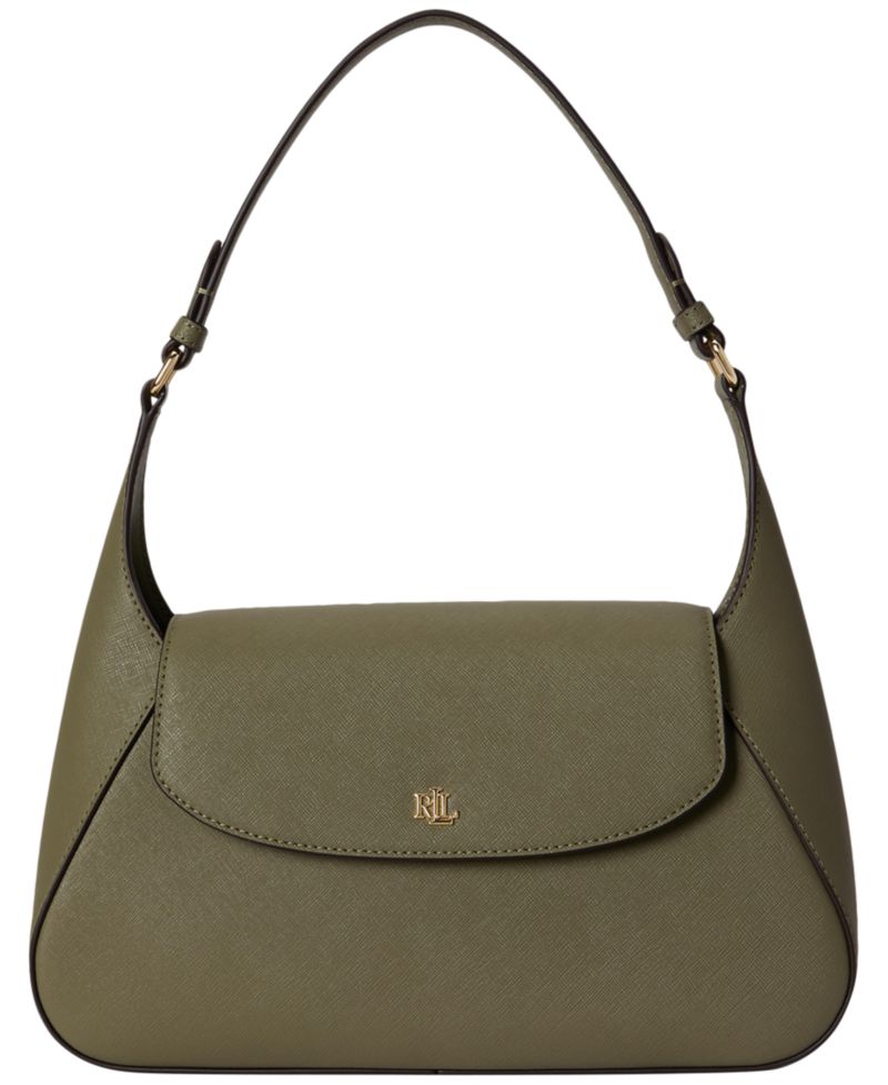 Schylar Crosshatch Leather Small Slim Shoulder Bag