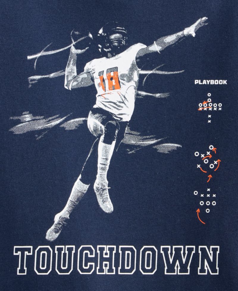 Boys' XS-XL Short-Sleeve Touchdown T-Shirt