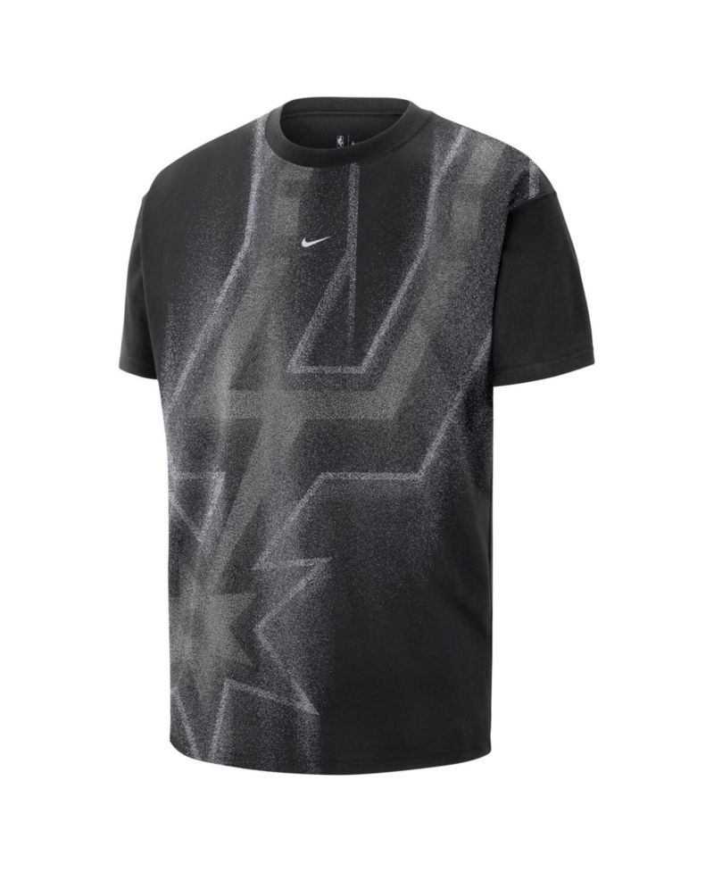 Men's Black San Antonio Spurs 2026 Standard Issue Practice Icon T-Shirt