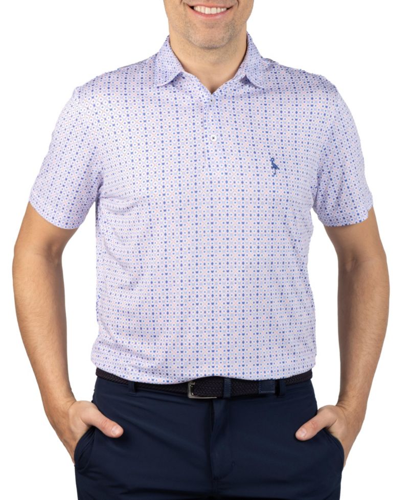 Men's Dealers Choice Printed Performance Polo Shirt