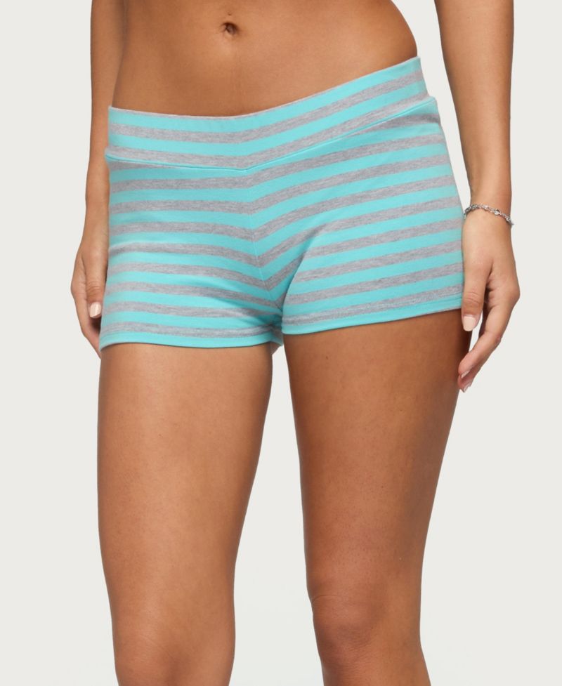 Women's Delyla Striped Micro Shorts
