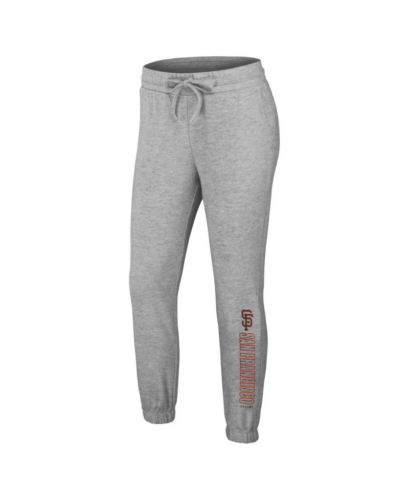 Women's Gray San Francisco Giants Knitted Lounge Set