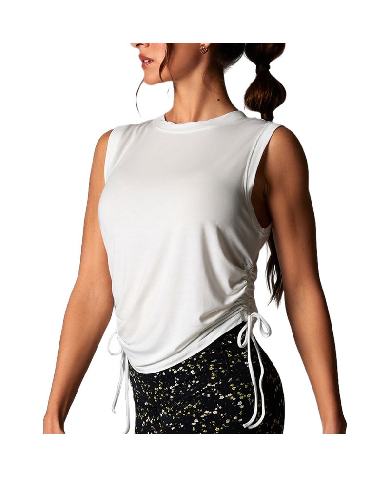Women's Crop Side Tie Tank