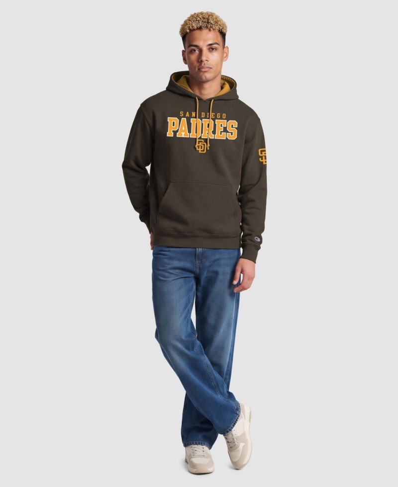 Men's Brown San Diego Padres Fleece Hoodie