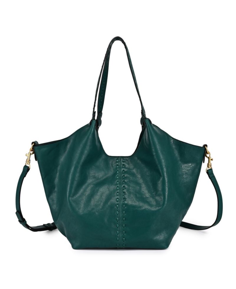 Magnolia Small Leather Tote Handbag