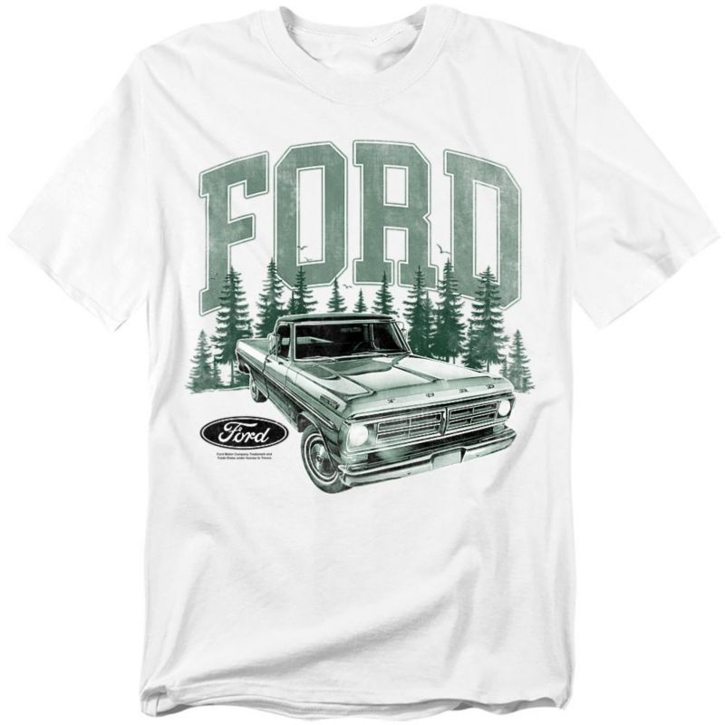 Men's Ford Trucks F150 Pickup Forest T-Shirt