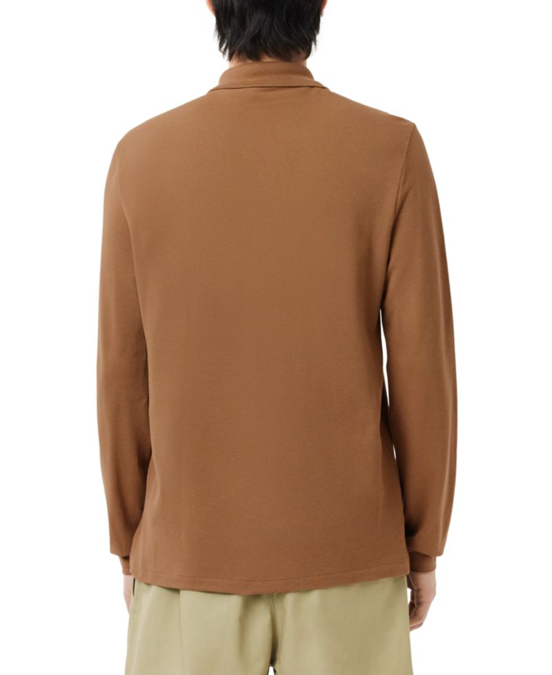 Men's Classic Fit Long-Sleeve Polo Shirt