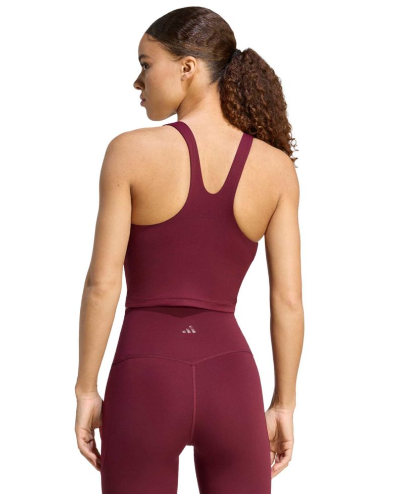 Women's Low-Impact Cropped Scoop Neck Tank