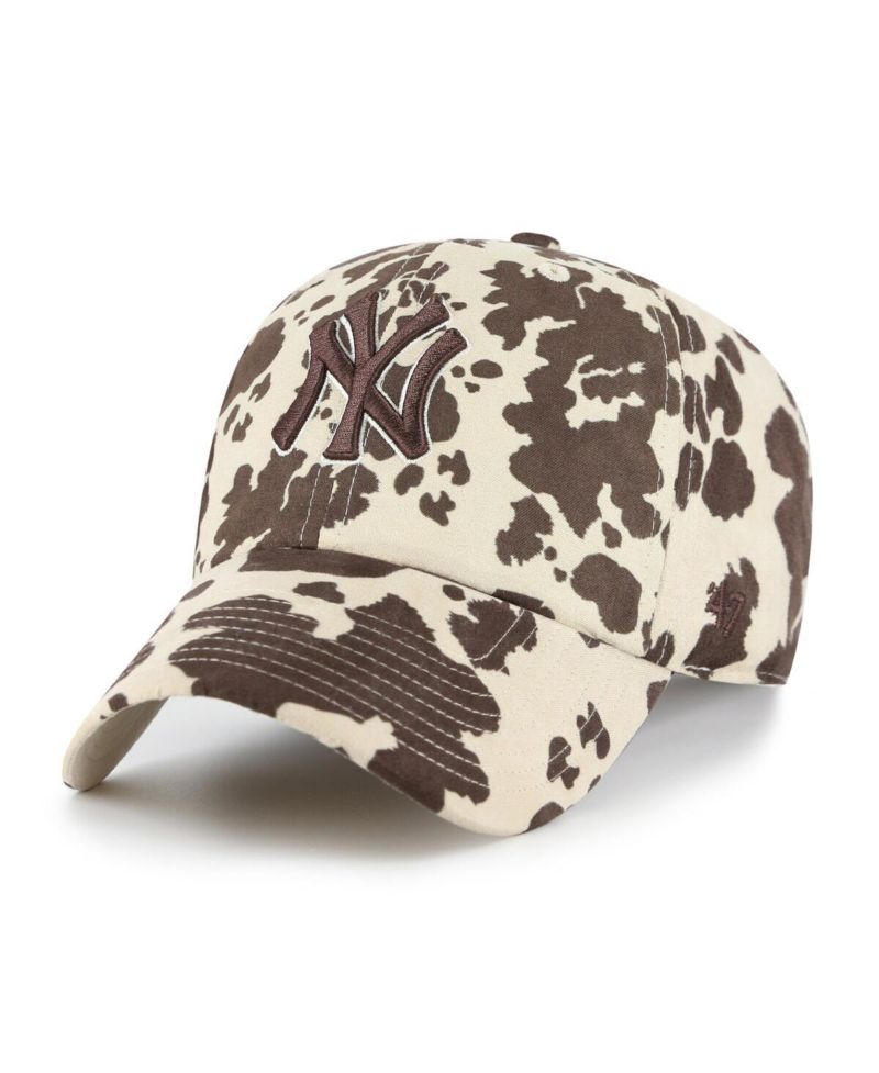 Women's Natural New York Yankees Bessie Clean Up Adjustable Hat