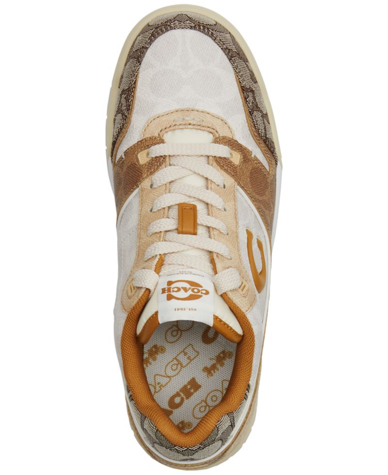 SoHo Leather Lace-Up Casual Sneakers