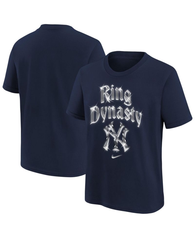 Big Boys and Girls Navy New York Yankees Hometown Collection T-Shirt