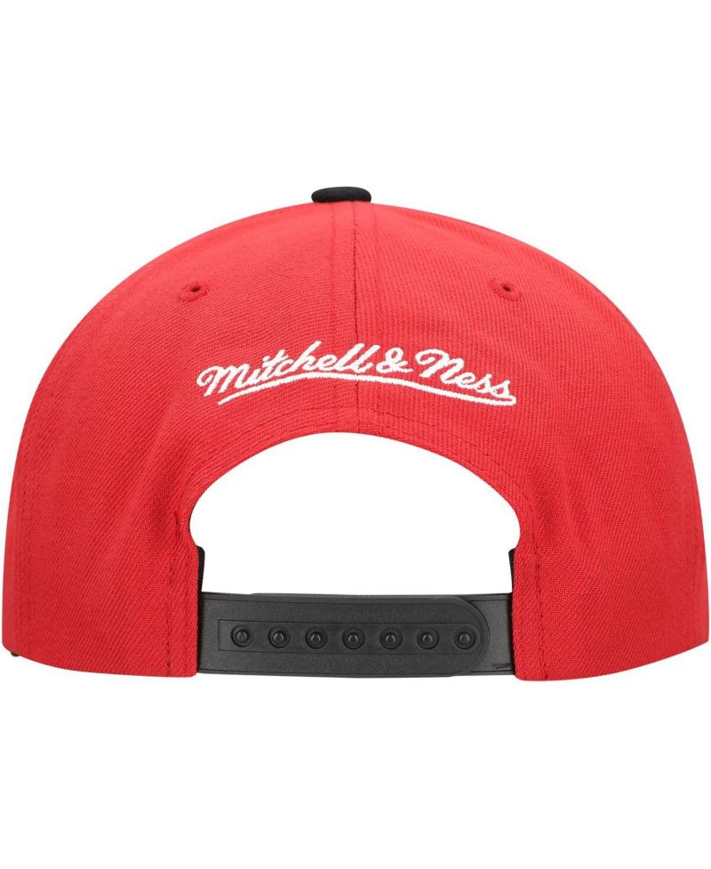 Men's Red New Jersey Devils Soul Triple Up Snapback Hat
