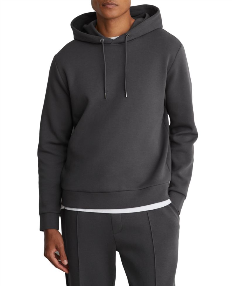 Men's Dane Sueded Cotton-Modal Blend Interlock Jersey Hoodie