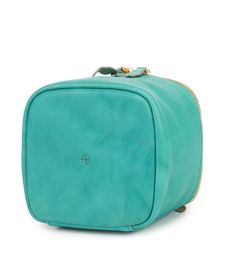 Celosia Cube Leather Jewelry Case