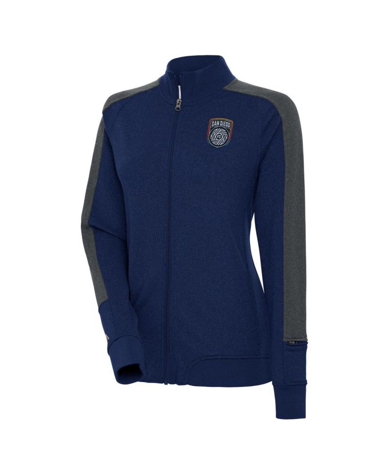 Women's Navy San Diego FC Strike Anthem Full-Zip Jacket