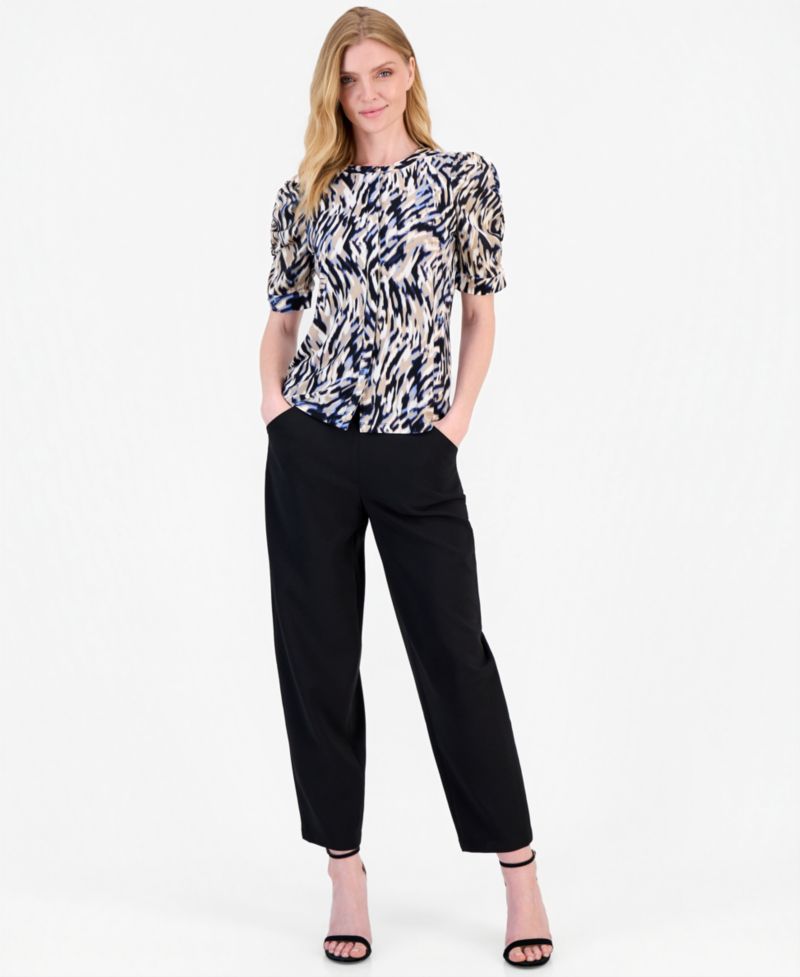 Women's Puff-Sleeve Blouse