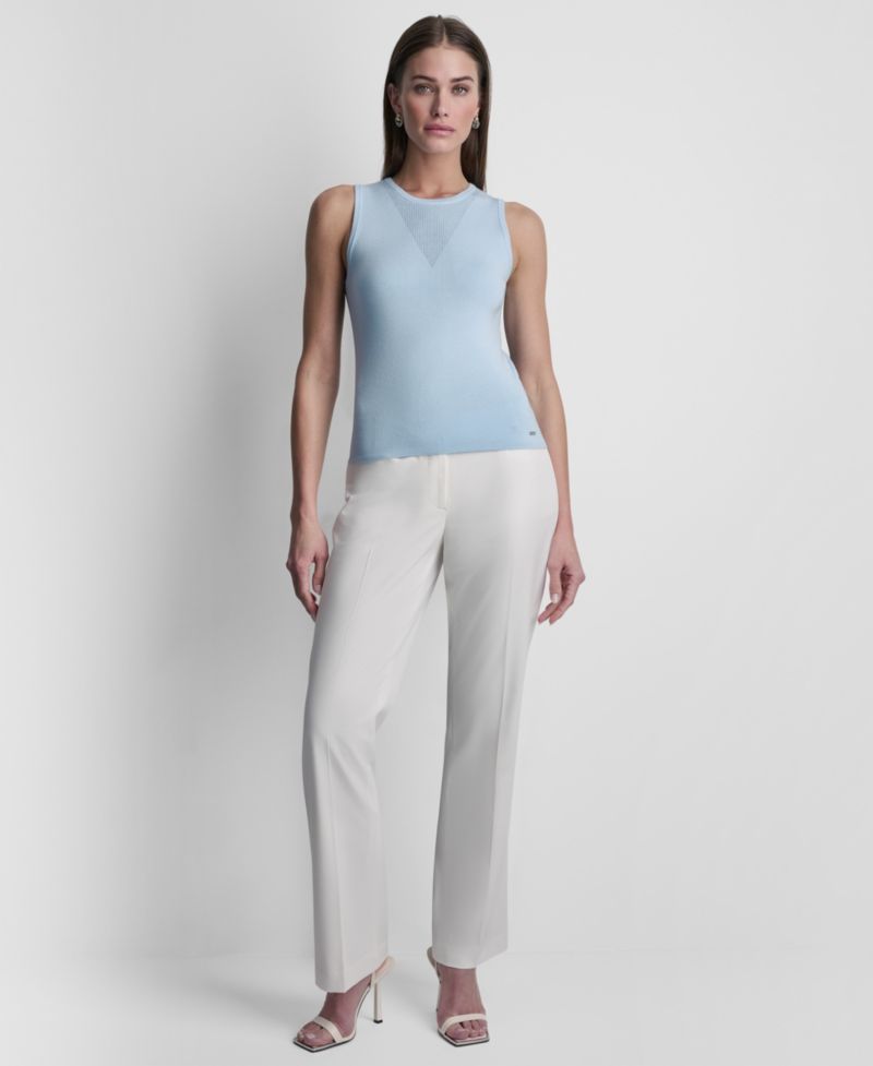 Women's Sleeveless V-Detailed Sweater