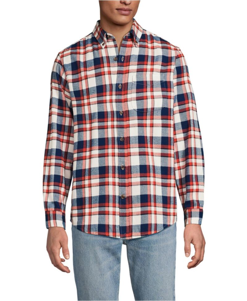 Men's Long Sleeve Flagship Flannel Shirt