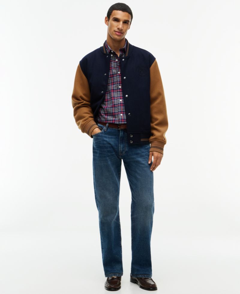 Men's Oxford Tartan Check Regular-Fit Shirt