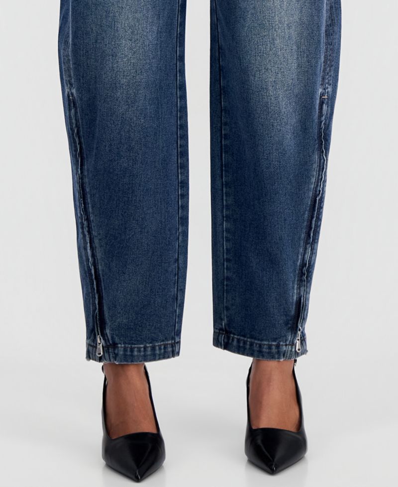 Women's High-Rise Barrel Jeans