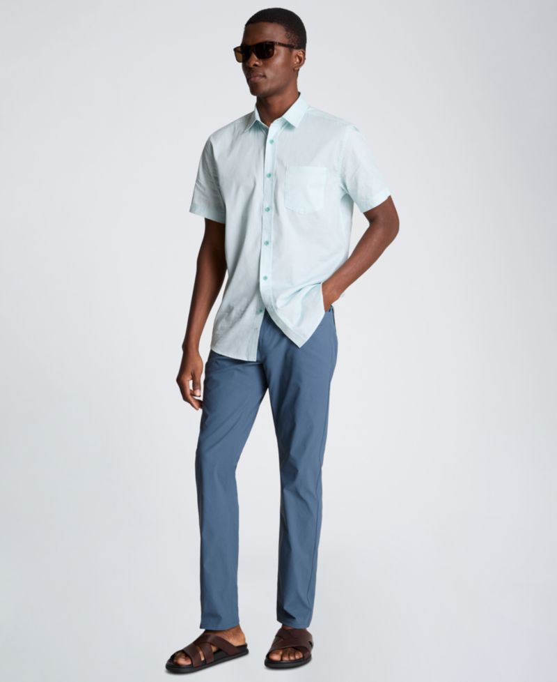 Men's Short-Sleeve Slim-Fit Shirt