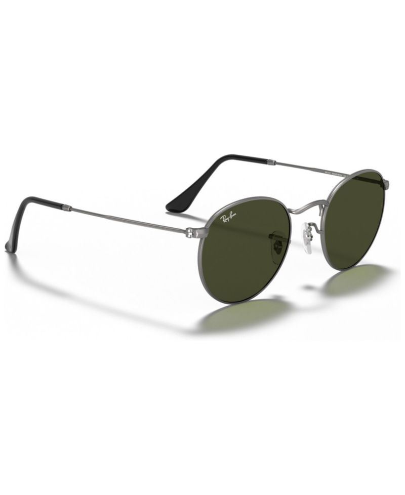 Unisex Round Metal Sunglasses, RB3447