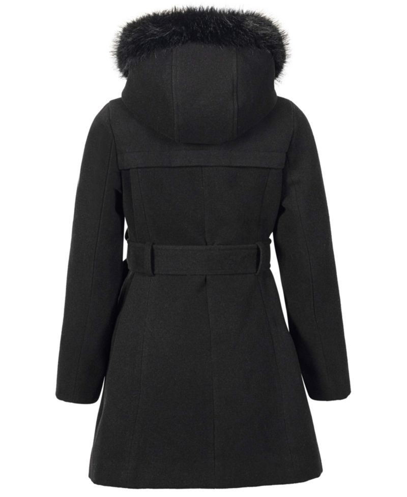 S Rothschild Girls' 6-16 Long-Sleeve Belted Trench Coat