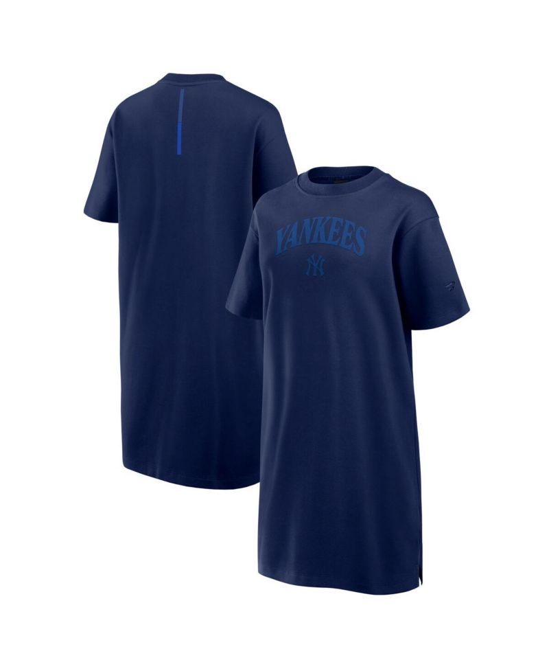 Women's Navy New York Yankees Elements Cotton Dress