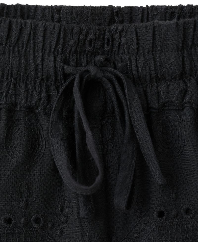 Women's Pull-On Eyelet Shorts, 4" Inseam