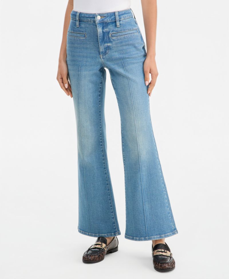 Women's Mid-Rise Flare Jeans