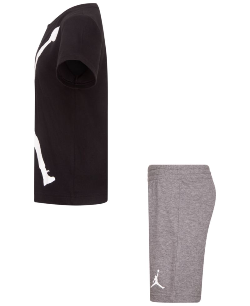 Boys' 2T-7 Jumbo Jumpman T-Shirt and Shorts, 2-Piece Set