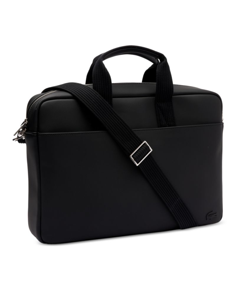 Men's Pique Effect Computer Bag