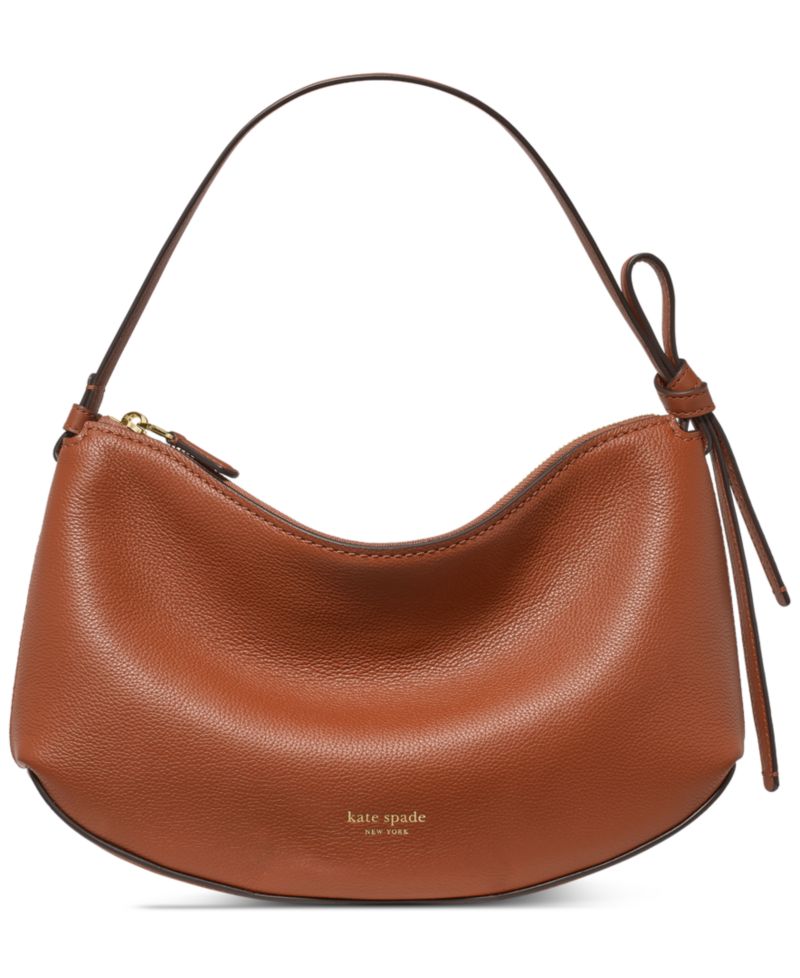 Loop Pebbled Leather Medium Shoulder Bag