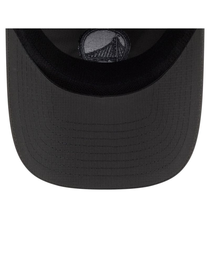 Men's and Women's Charcoal Golden State Warriors Ripstop Casual Classic Adjustable Hat