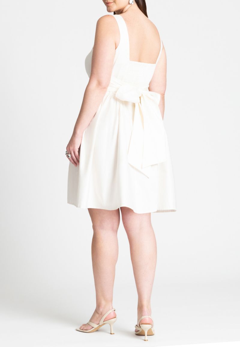 Women's Bow Back Mini Dress