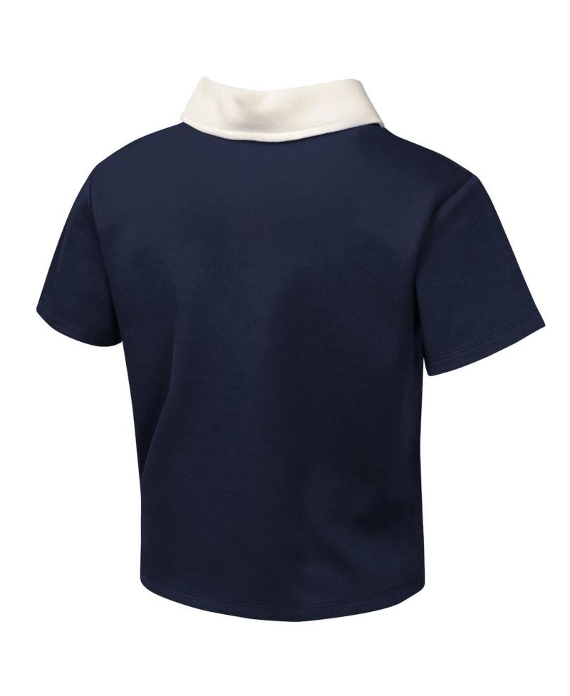 Girls Big Boys and Girls Navy Los Angeles Dodgers Base Trainer Johnny Polo and Skort Set