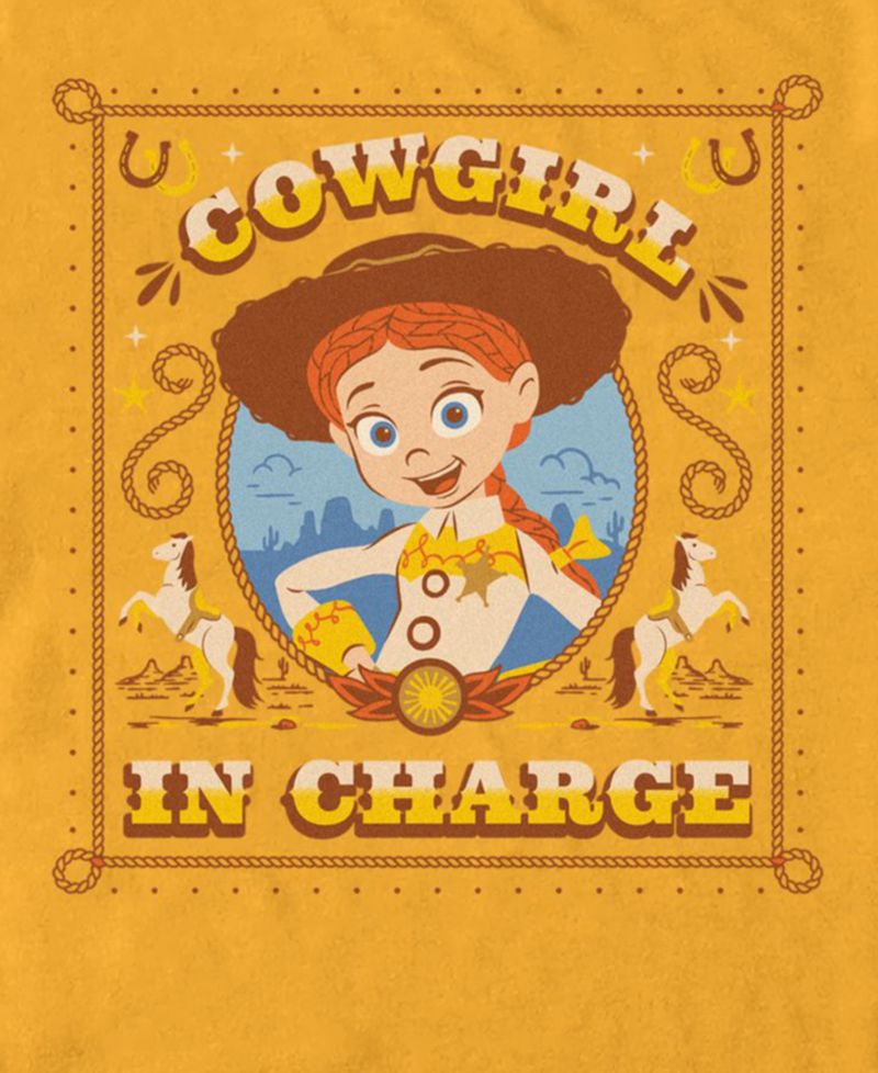 Men's Toy Story Jessie Cowgirl in Charge Graphic T-Shirt